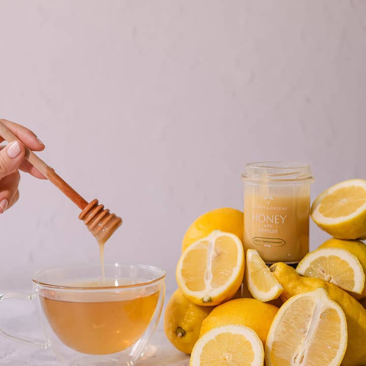 Honey & Greens - Wholesale Honey - Honey with Lemon – Winters Finest Remedy
1