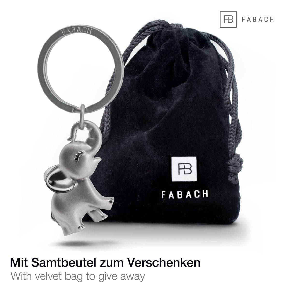 FABACH – Die Schlüsselanhänger-Schmiede - Wholesale Keychain - Unisex - “Jumbo” elephant keychain - cute baby elephant pendant - lucky charm and gift for elephant lovers5