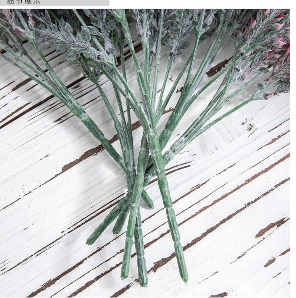 Angel Isabella – Engroshandel Kunstige blomster – 14 „Kunstig Frostet Lavendel Bush2