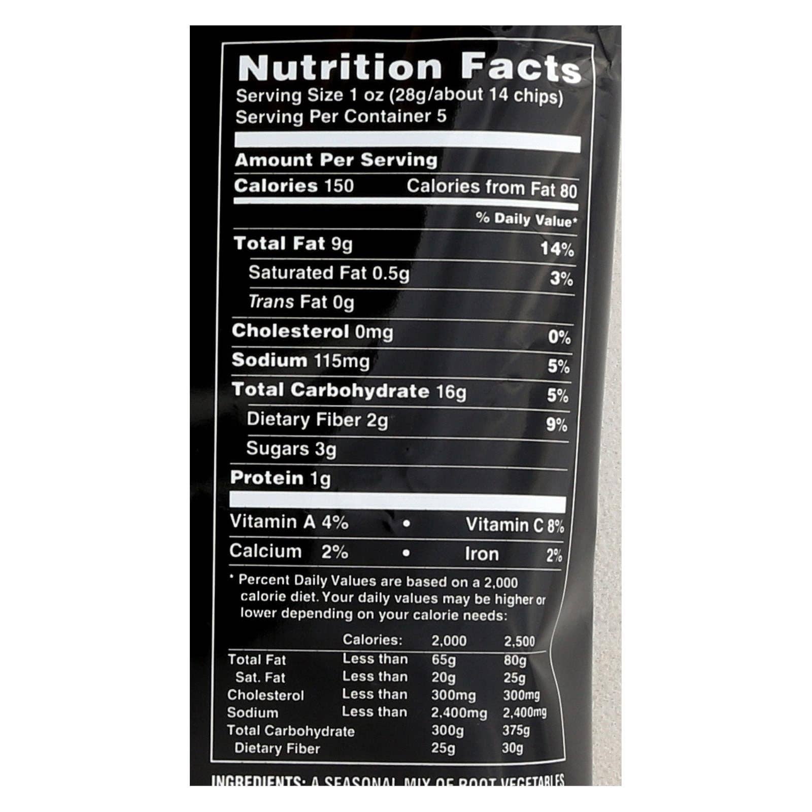 Everyday Supply Co - Wholesale Chips - Terra Exotic Veggie Chips - Original, 12 Pack, 5 Oz Each1