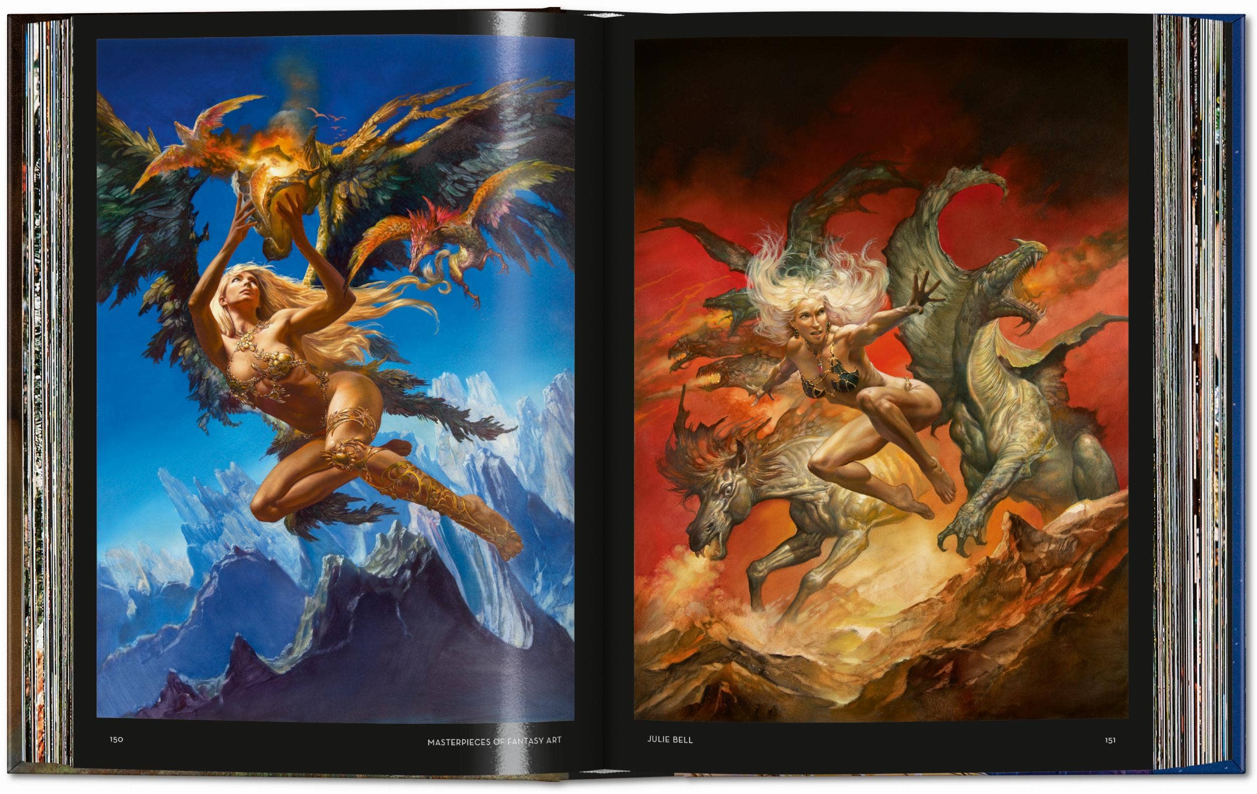TASCHEN America - Wholesale Display Book - Masterpieces of Fantasy Art. 45th Ed. (German, French, English)1