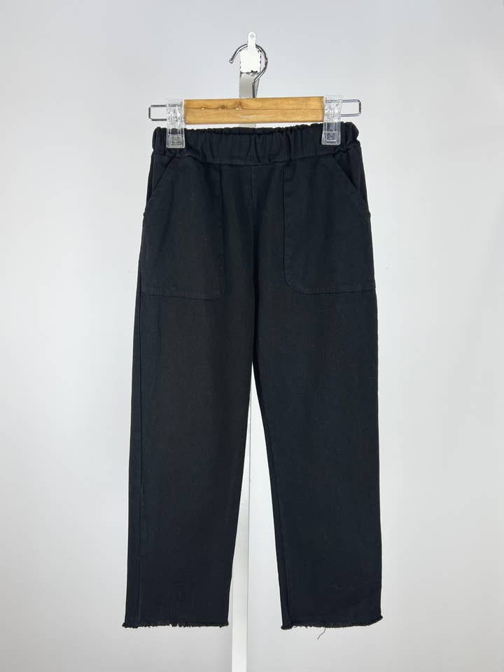 MINI MIGNON PARIS - Wholesale Pants - Kids - Cotton pants with elastic waistband and pockets for girls5