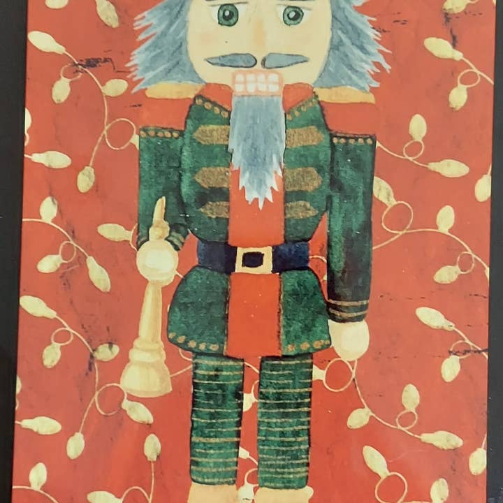 6x12 Nutcracker Aluminum sign for wholesale by An Array of Wreaths, LLC