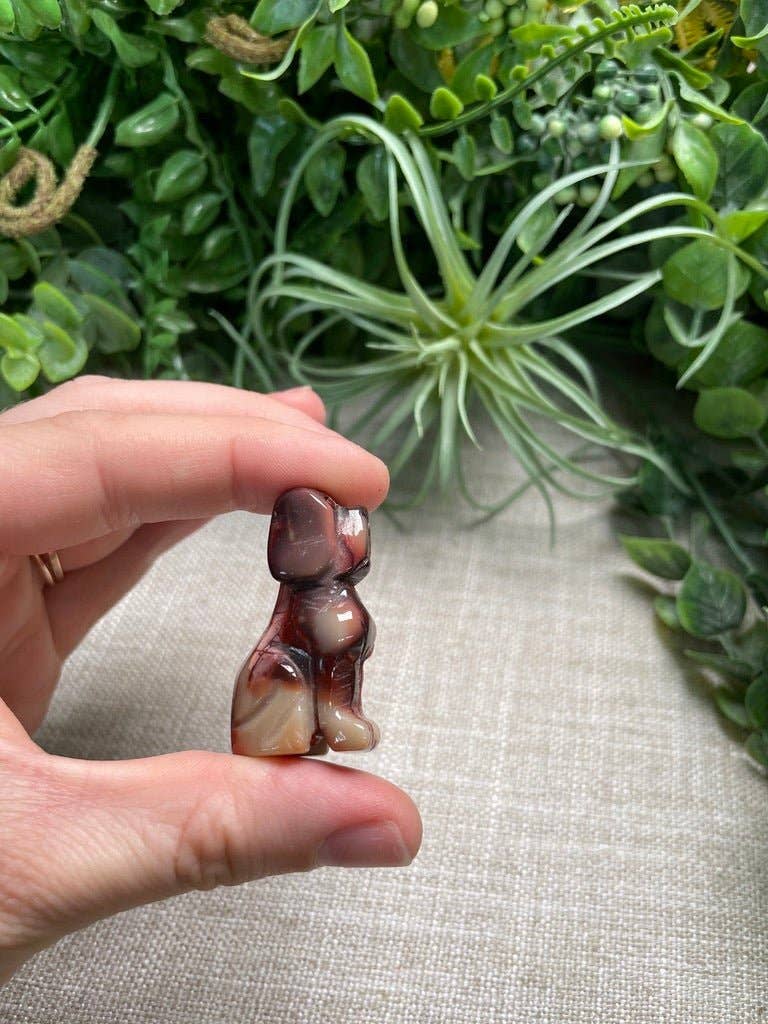 Copper Ashes - Wholesale Spiritual Stone/Crystal - Mookaite Jasper Dog