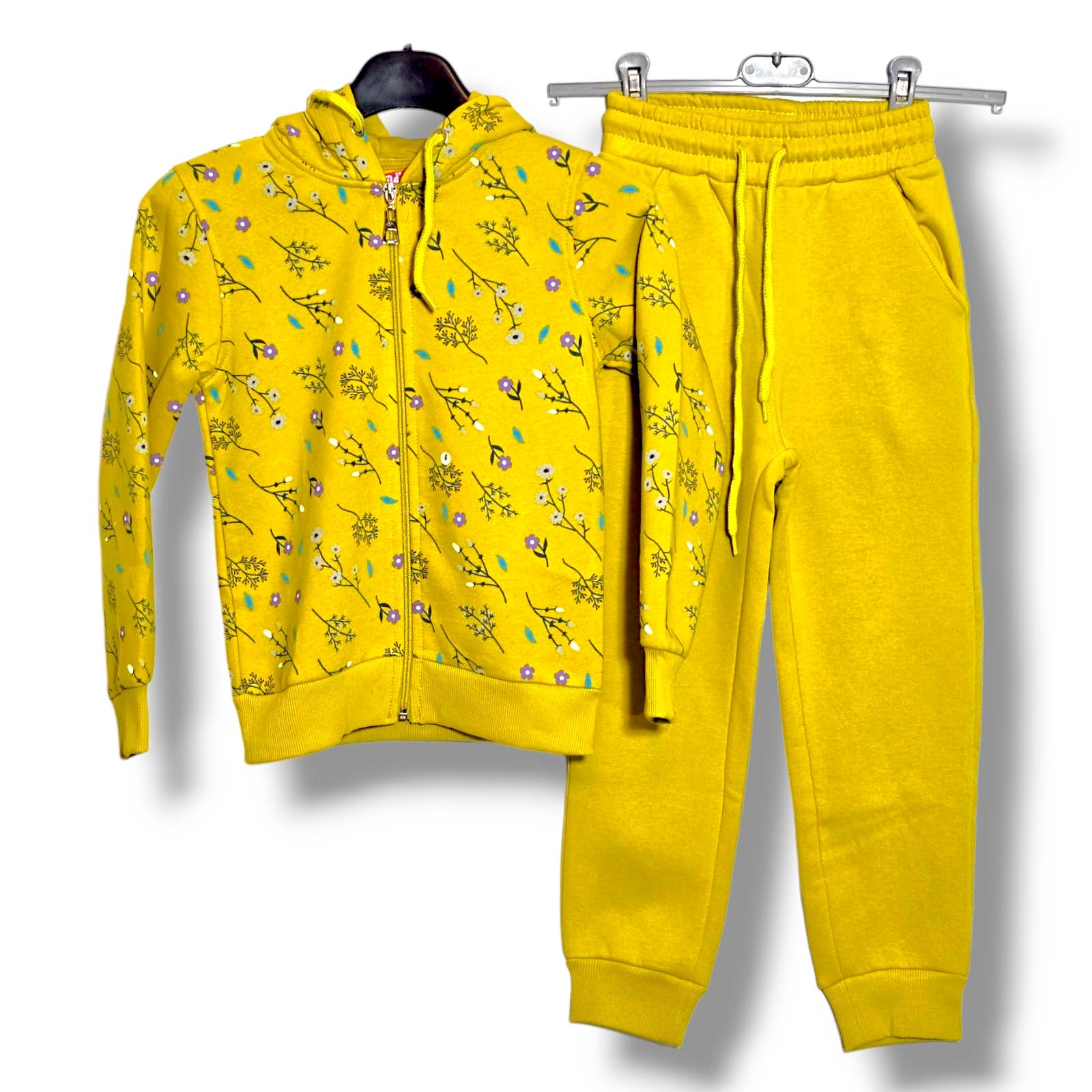 yellows Sunny Safari Kids' Sleepwear - Vibrant Yellow Cozy Set for wholesale on Faire1