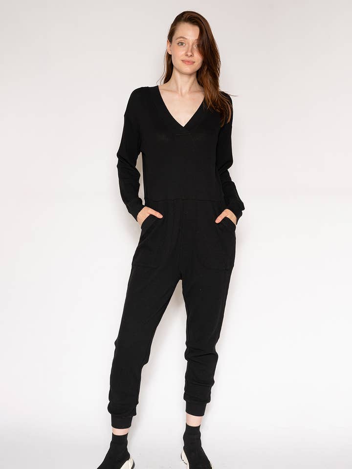 MODAL BLEND WAFFLE ONESIE for wholesale by LATTELOVE by Coffee Shoppe