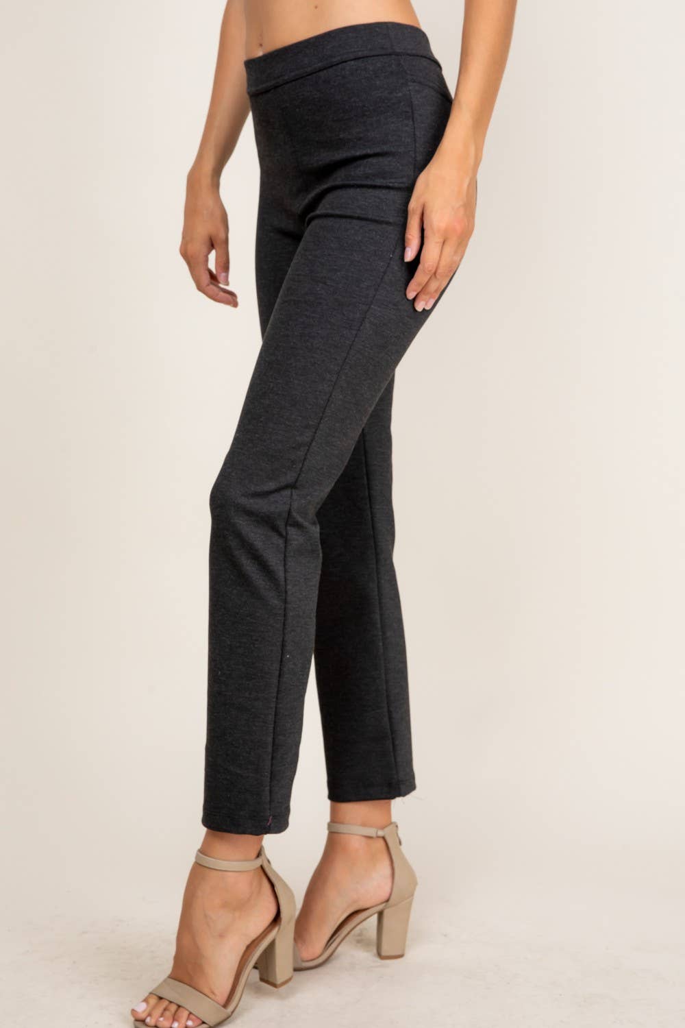 A.gain - Vente Pantalon – femme - 40068TQP353C7- PANTALON PONTE SUPER EXTENSIBLE GRANDE TAILLE6