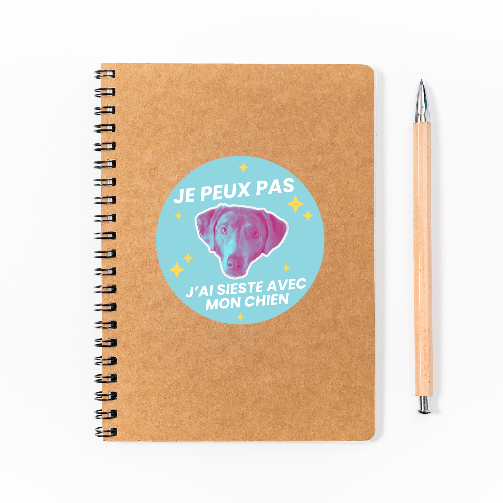 SUPERNOVA & CO - Wholesale Sticker - Humorous Dog Sticker: I Nap With My Dog1