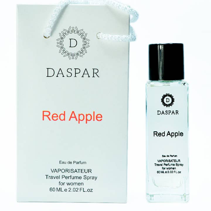 DASPAR RED APPLE FOR WOMEN TRAVEL BAG PERFUME SPRAY 2.02 OZ for wholesale by Daspar