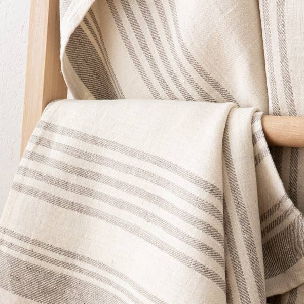 LinenMe - Wholesale Bath Towel - Linen Bath Towel Cream Linum3
