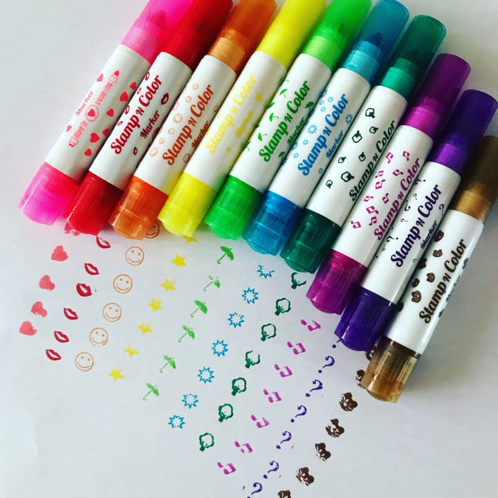 The Piggy Story - Wholesale Markers - Kids & Baby - Color Pop: Stamp n Color Marker Starter Kit with Display