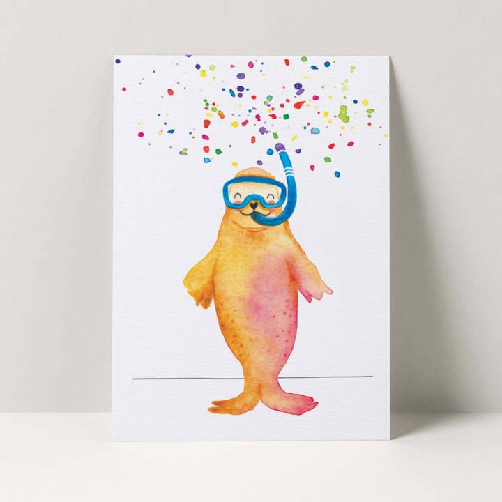 Birthday card seal for wholesale by Roos in Huis