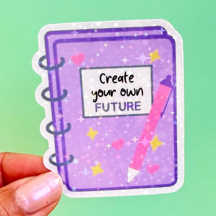 Create Your Own Future Sticker for wholesale by My Rainbow Journal