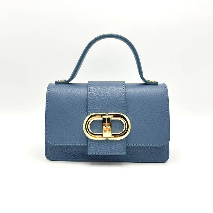 Suie Valentini srl - Wholesale Shoulder Bag - Women's - Genuine leather shoulder bag, MINI size, made in Italy, art. 112413