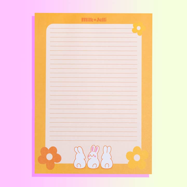 Y2K Bunnies - Bloc de notas legal grande para venta al por mayor de Camille Beckman