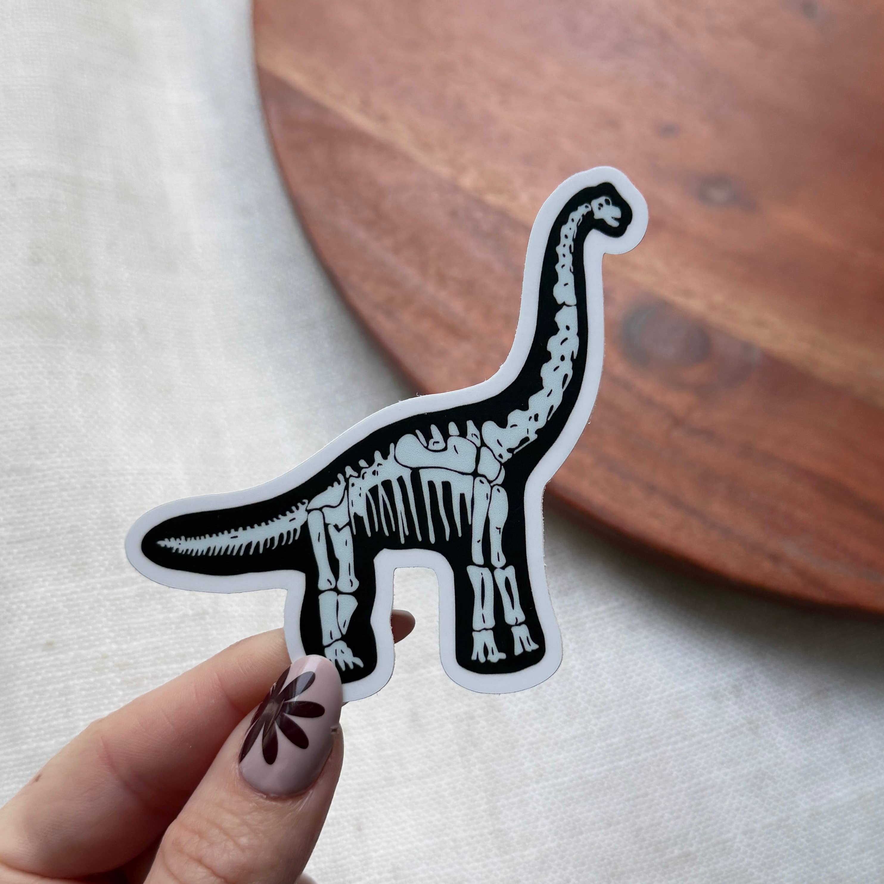 Big Moods - Wholesale Sticker - Brontosaurus Fossil Sticker