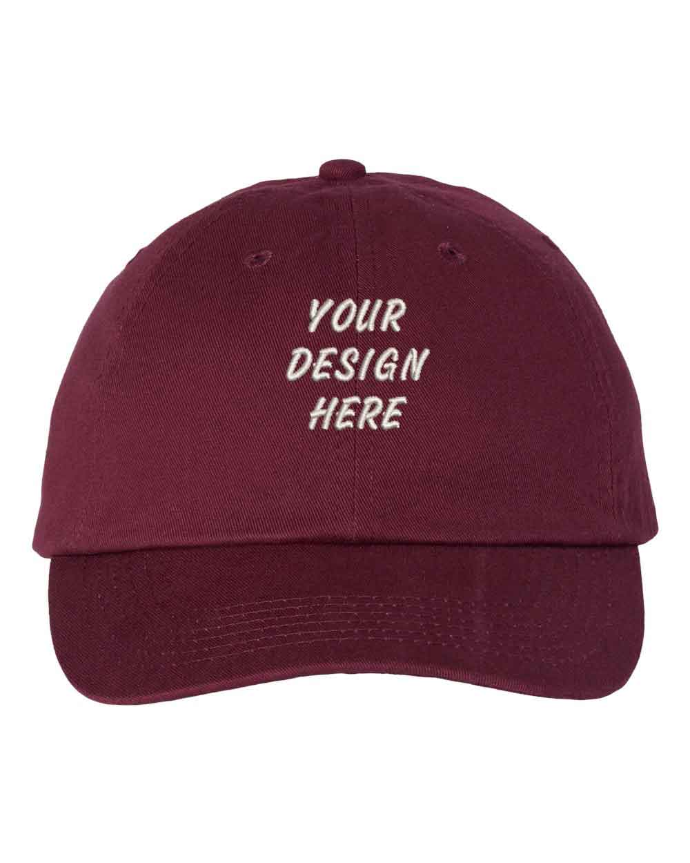 One Nine - Wholesale Baseball Cap - Unisex - Custom Embroidery Text/Logo Dad Hat17
