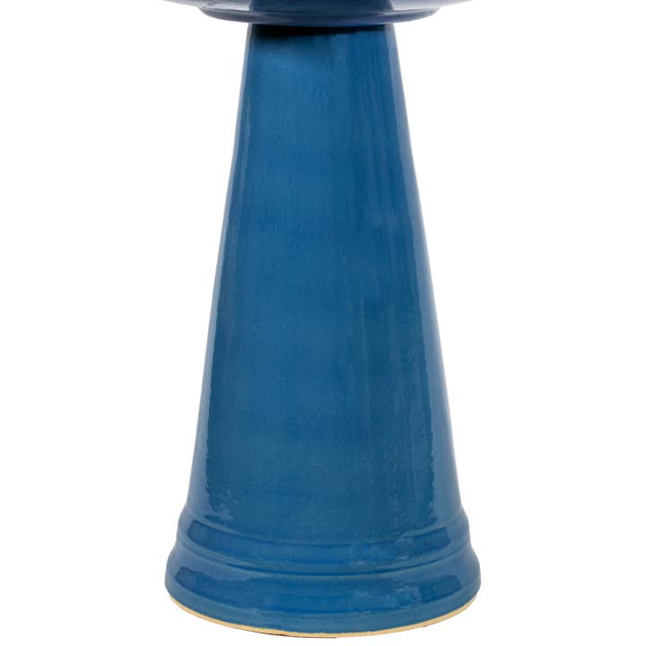 Simple Elegance Pedestal - Bellflower Blue for wholesale by Burley Clay