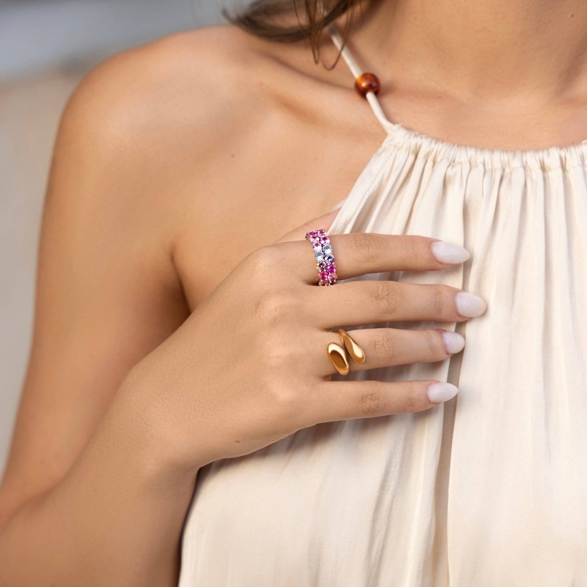 BLAIR - Wholesale Multi-Stone Ring - Valeria Ring1