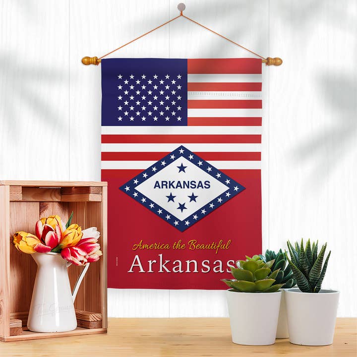 Two Group Flag Co - Wholesale Flag - US Arkansas Americana States USA Decor Flag2