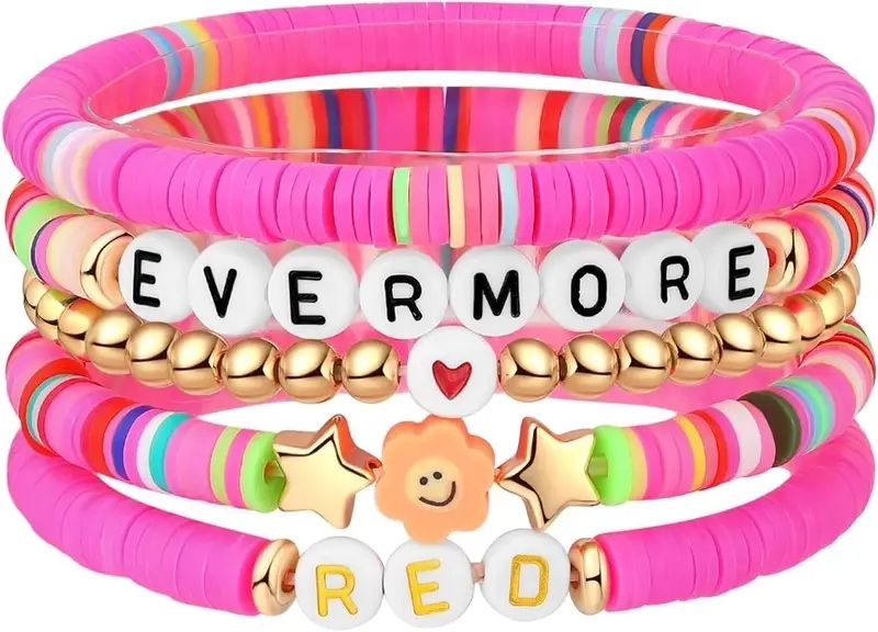 Sweet Cherry Sky - Vente Parures de bijoux - Échange de bracelets en perles pour les fans de Swiftie Taylor Swift8
