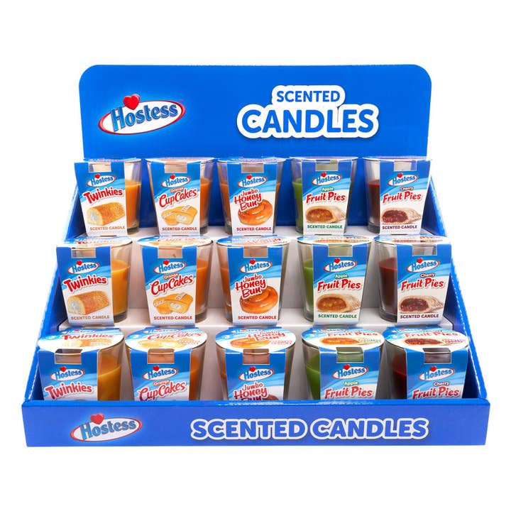 Cannatron - Wholesale Novelty Candle - Hostess Assorted Candle Display – 3oz – 15ct
