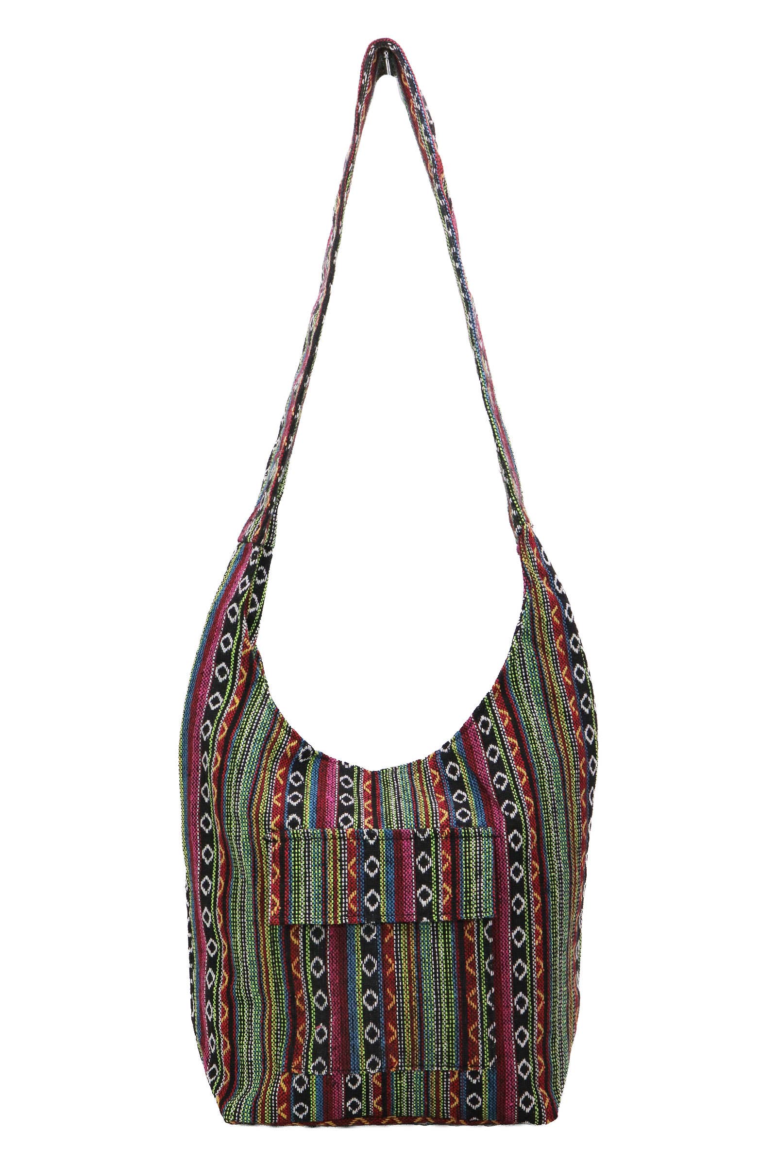 ASSORTITI Borsa Hobo in Tela con Cerniera Tribale Navajo Baja in vendita all'ingrosso su Faire3