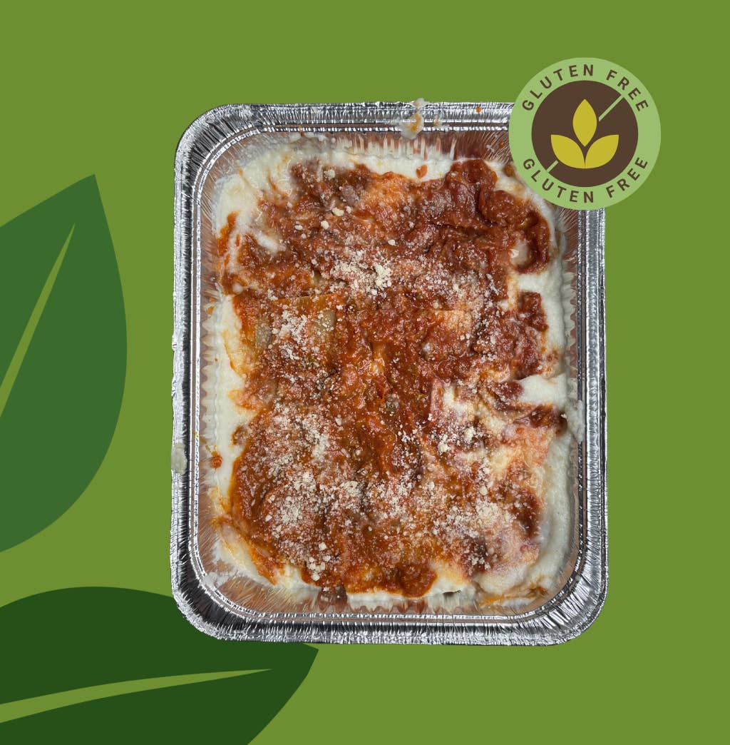 FaBene and Co LLC - Wholesale Shelf Stable Prepared Meal - Organic Grass-Fed Beef  Gluten-free Lasagna 2lb