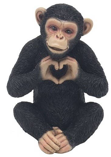 David Fischhoff Ltd – wholesale Decorative figurine – LP75649 - Cheeky Monkey Heart