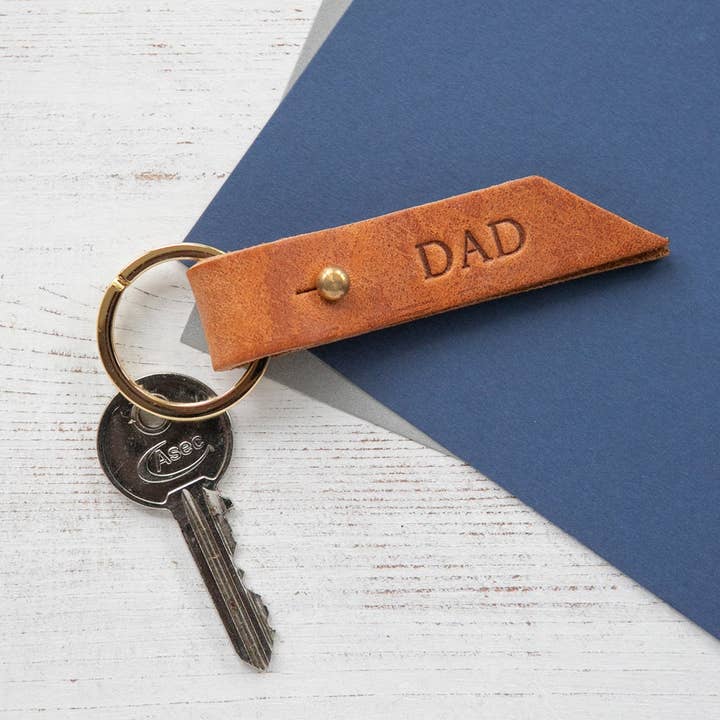 Leather Keyring for wholesale by WILLIAMS HANDMADE