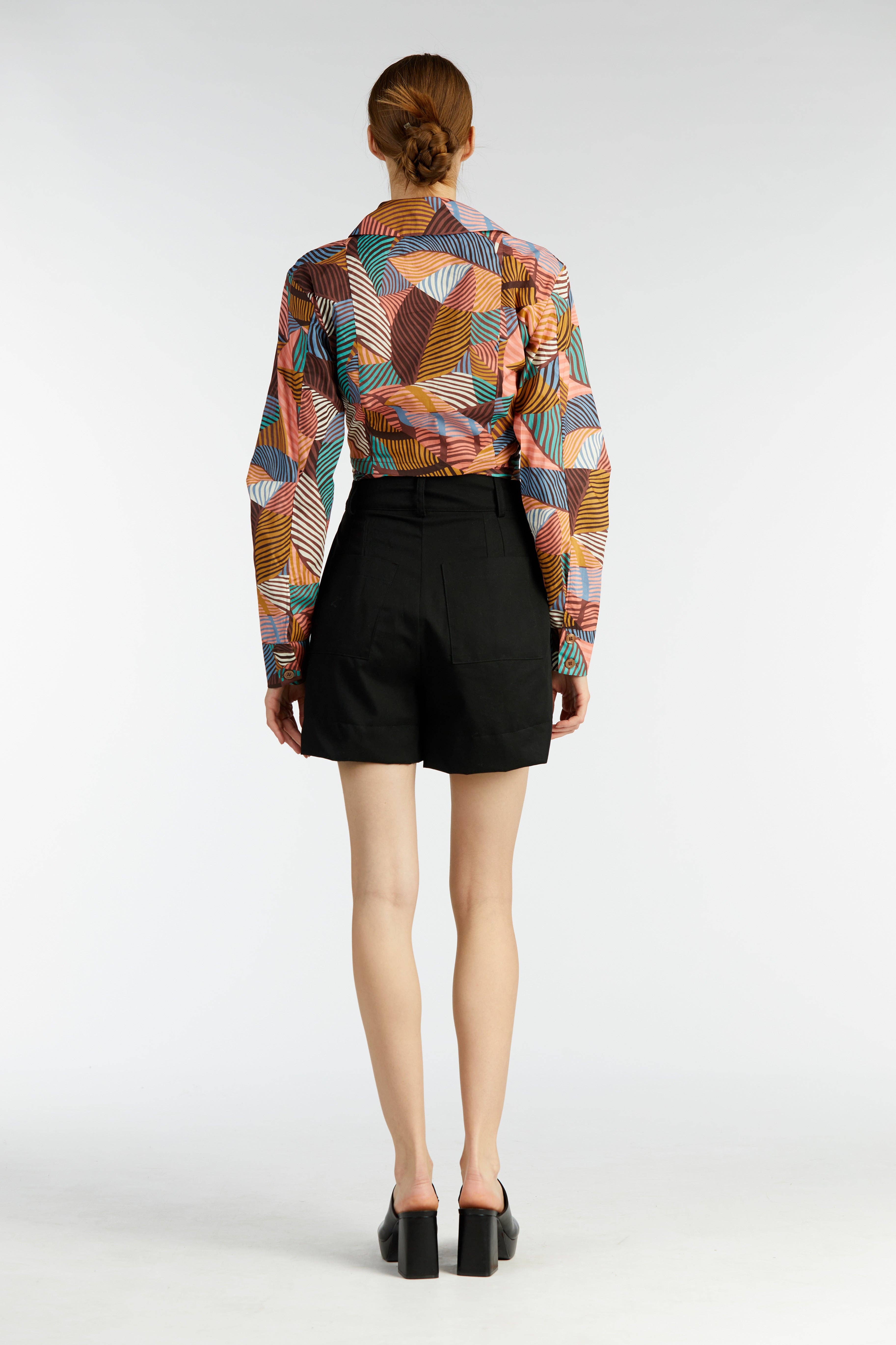 KAN - Wholesale Shorts - Women's - ELDERBERRY shorts5