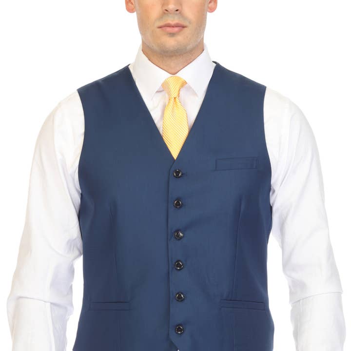 Chaleco Índigo Ajustable Casual y Formal Solo para venta al por mayor de Ferrecci