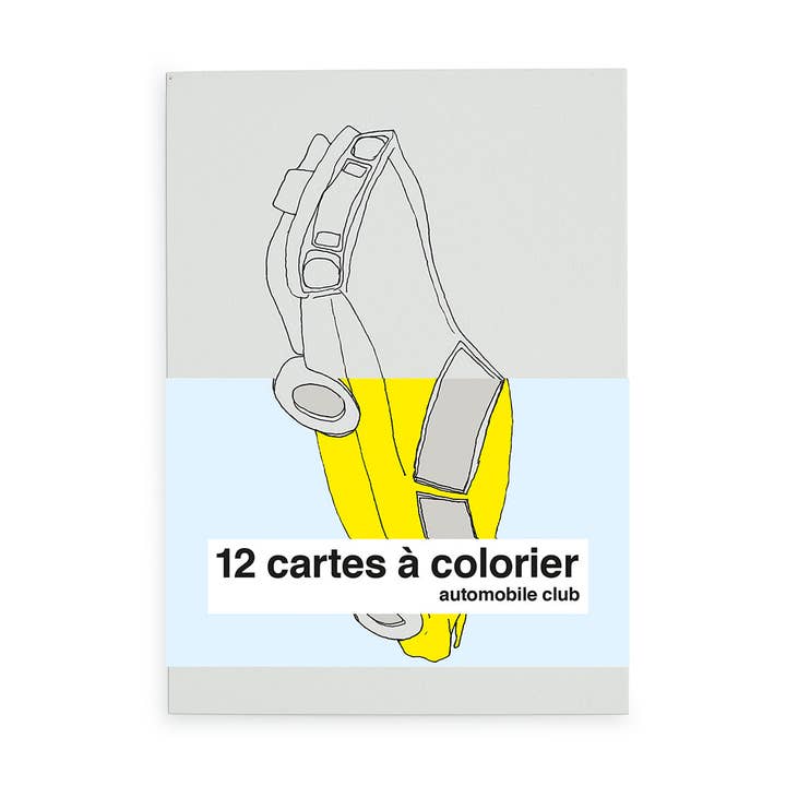 Carte da colorare «Automobile Club» per la vendita all'ingrosso da parte di Supereditions