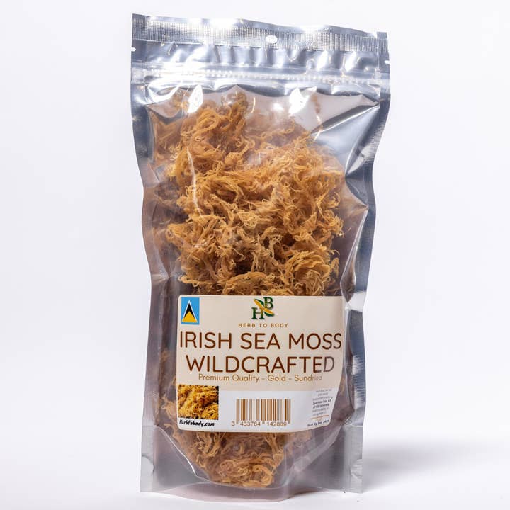 Herb To Body - Wholesale Herbs - Gold Irish Sea Moss | Premium Quality St Lucia