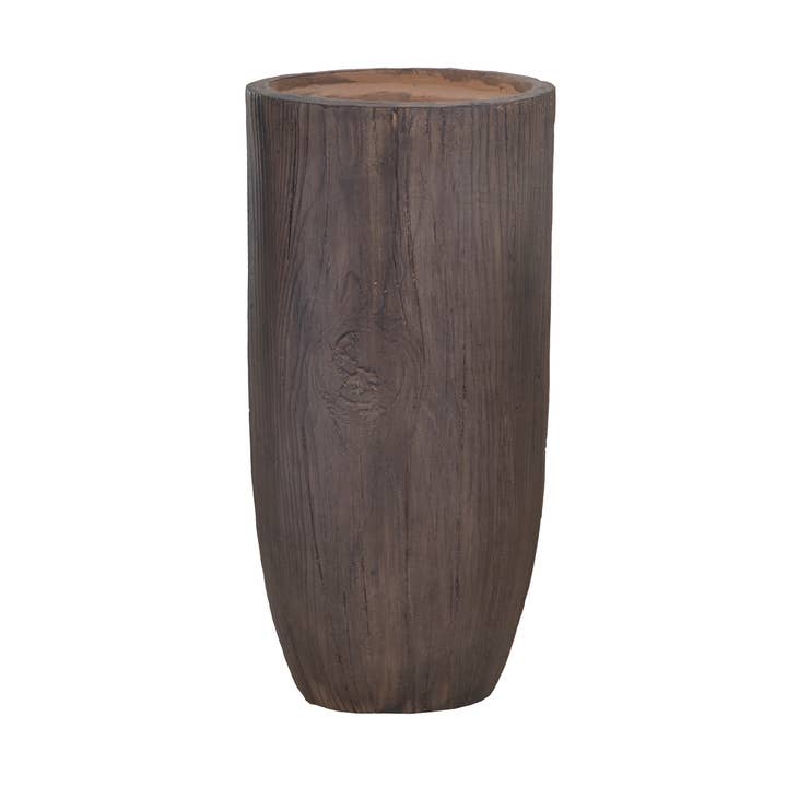 22.5"H Resin Planter (10.8 x 10.8 x 22.25"H) for wholesale by Vintage Home