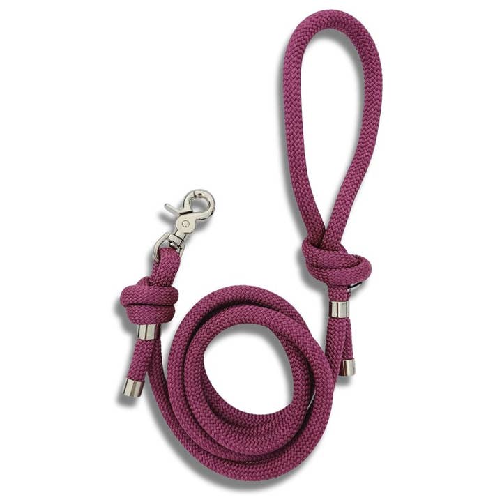 Correa para Perro de Cuerda burdeos - Hecho a mano en Francia para venta al por mayor de Stylidog