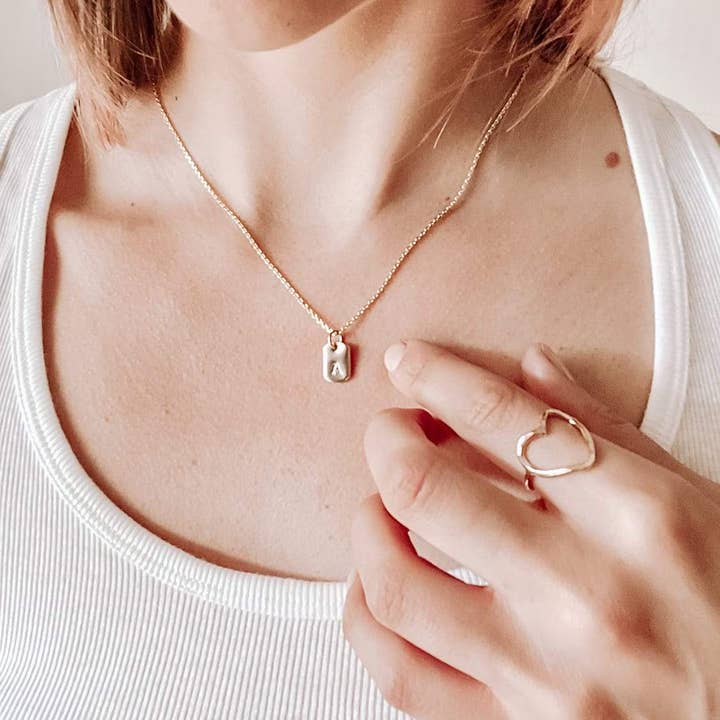 Lotus Jewelry Studio - Wholesale Band/Stacked Ring - Love Band Ring in Sterling Silver or 14K Gold1