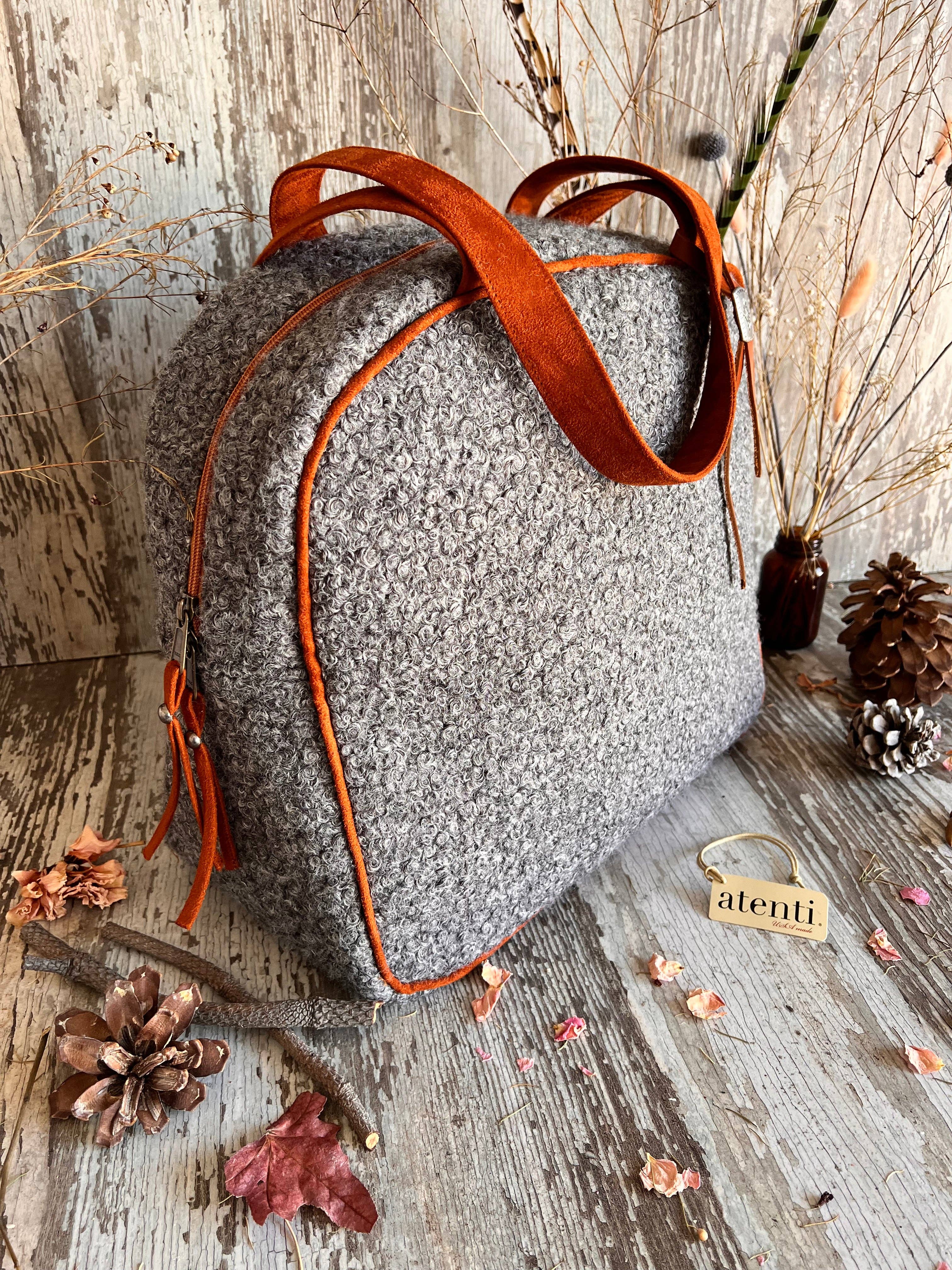 Atenti - Wholesale Weekender Bag - Women's - The Charlie Bonnie;  USA made Travel Weekender, and Large Project Bag3