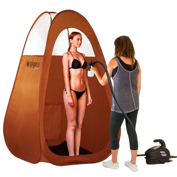 GigaTent - Wholesale Tent - Gigatent Spray Tan Pop Up Tent2