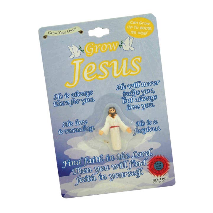 The Diabolical Gift People - Novelty Gifts, Mother's Day - Wholesale Gag Gift/Novelty Gift - Grow Jesus - Easter Basket Filler, Gag Gifts - Novelty Gifts