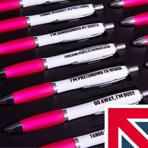 Filthy Sentiments - Venta al por mayor Bolígrafo - Impresión con bolígrafo a medida: agregue cualquier texto o logotipo1