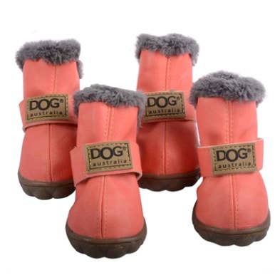 Furr-Baby Gifts - Wholesale Pet Collar - Dog - Dog Australia Waterproof Fleece-Lined Warm Dog Snow Boots24