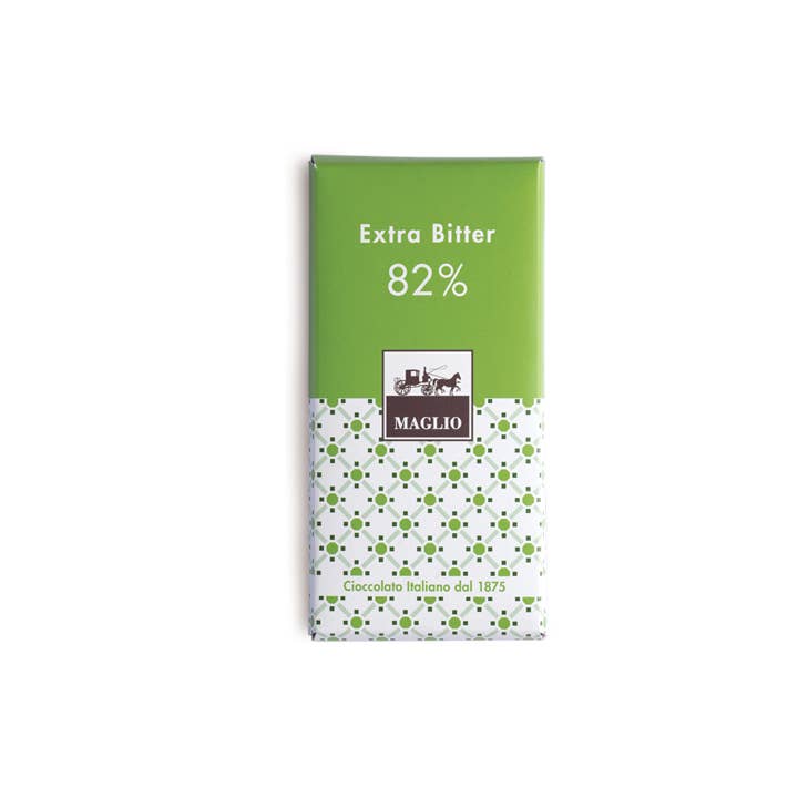 Mistura de Chocolate - EXTRA BITTER 82% sem glúten & vegan por atacado de Cioccolato Maglio