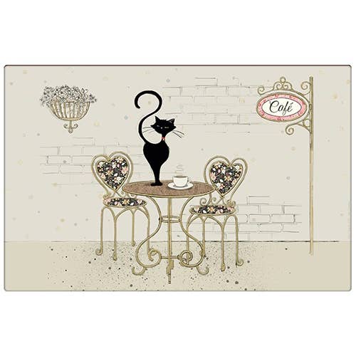 DÆKKESERVIET H025 - BUG KUNST KAT CAFE - STA05A95 for engroshandel hos KIUB