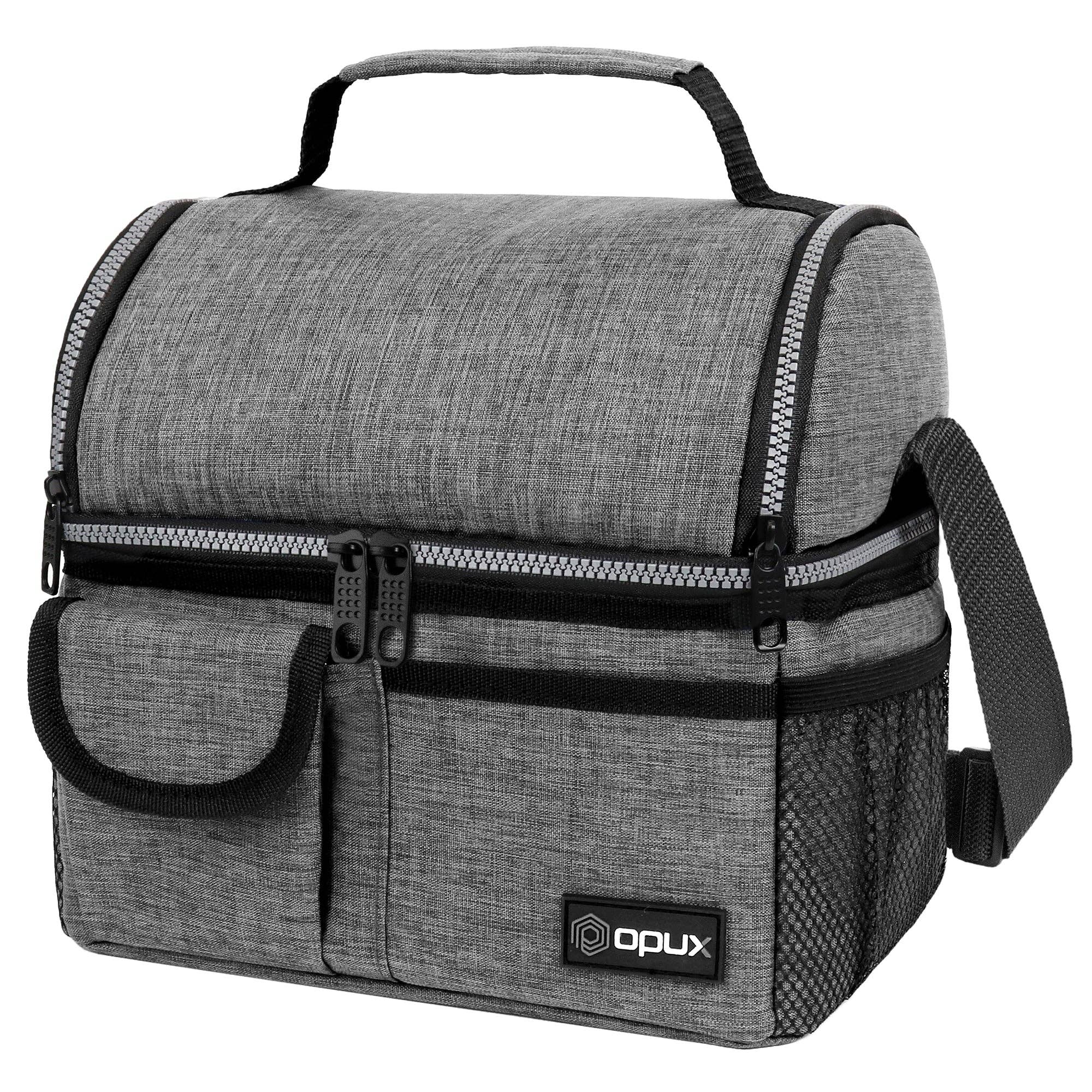 OPUX - Wholesale Lunch Bag/Box - Two-Sided Double Deck Insulated Lunch Box - 16 Cans38