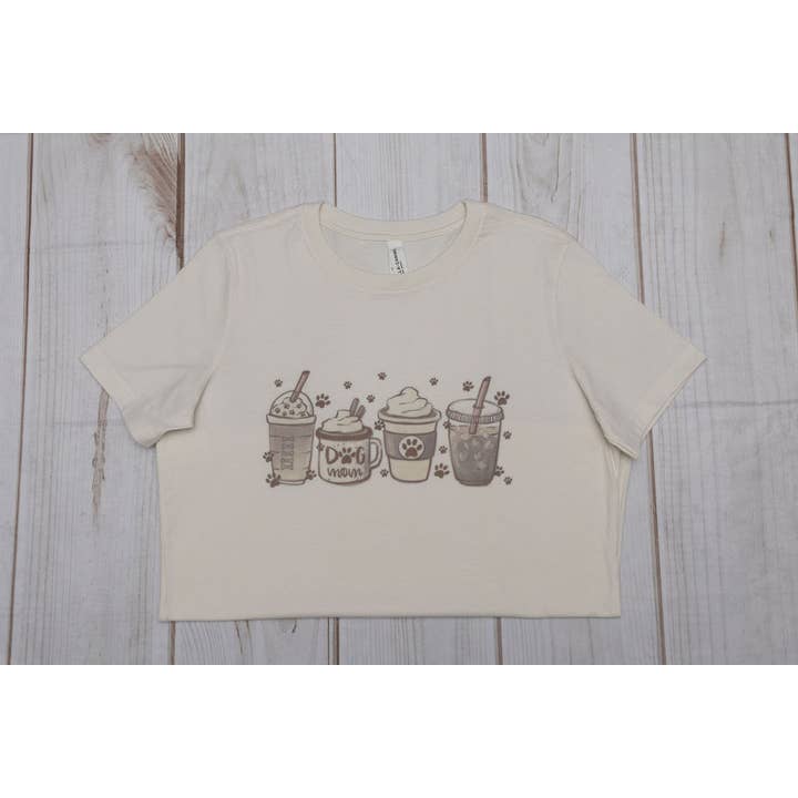 T-shirt Dog Mãe Café Amante por atacado de Rescue Dogs Rock T-shirts