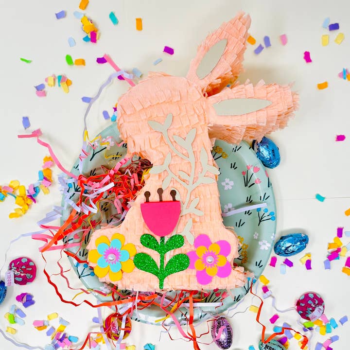 Easter Bunny Mini Pinata (1), Easter Bunny Boho Mini Pinata, Spring Decor, Easter Mini Pinata, Easter Boho Pinata, Easter Boho Decor for wholesale by My Soiree Designs
