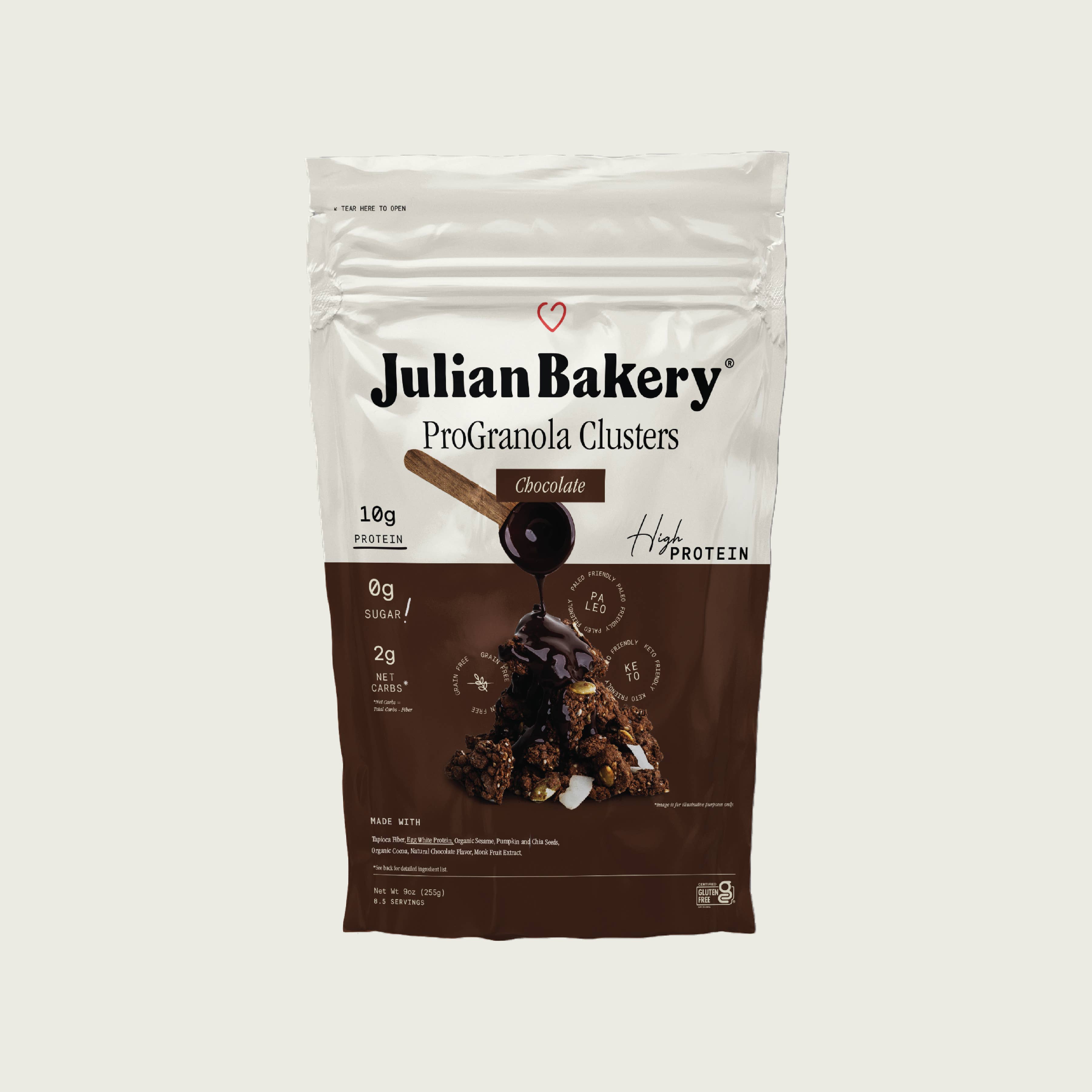 Julian Bakery - Wholesale Granola - ProGranola Chocolate Cluster