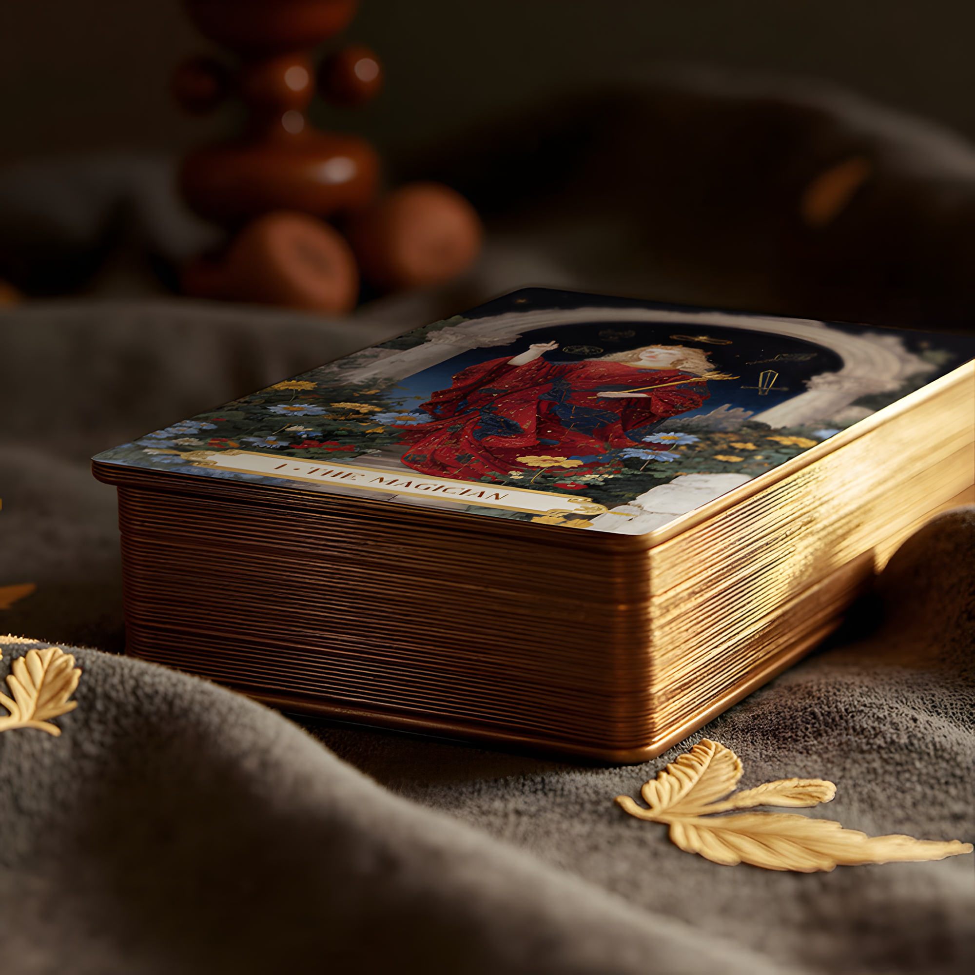 Vermilion Collection – wholesale Tarot-kort – Månskugga Blomsterlöfte Tarot2