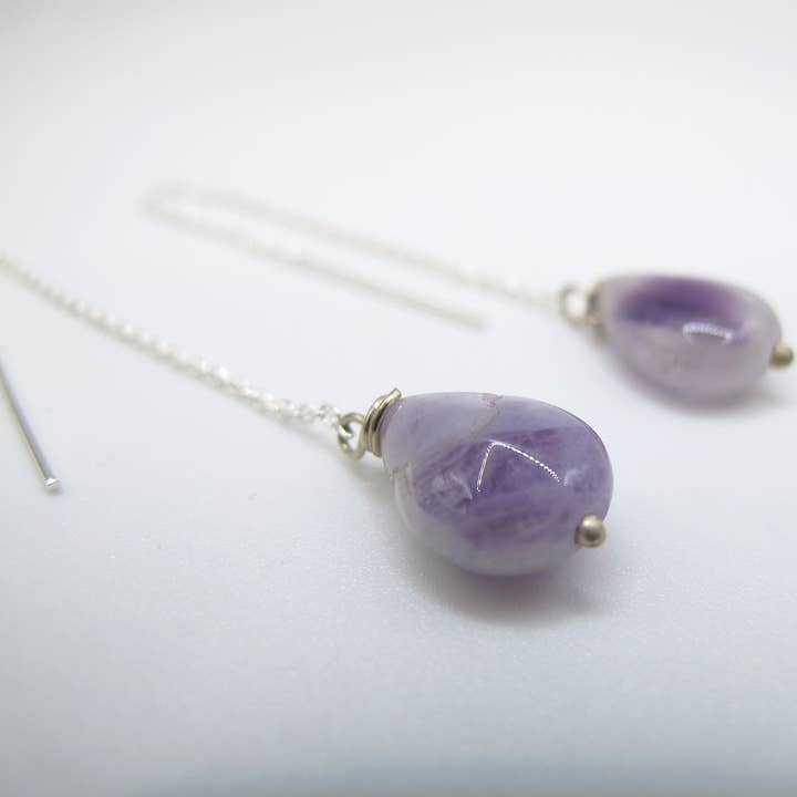 Orecchini ametista per la vendita all'ingrosso da parte di LABE JOYERÍA